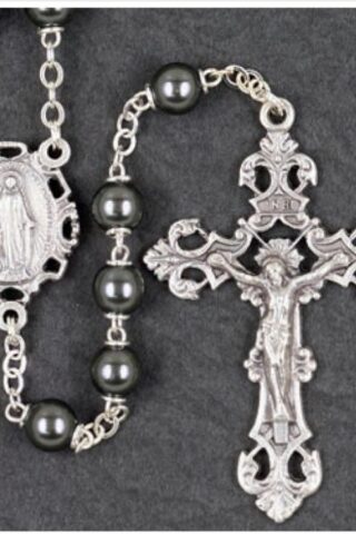 704030077420 Hematite Romagna Gift (Rosary)