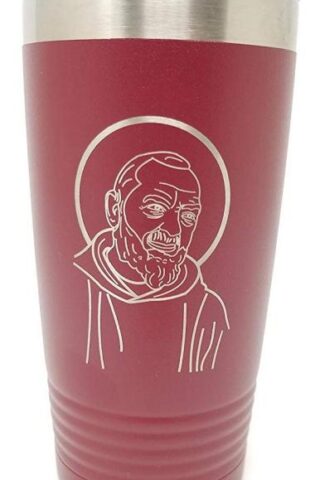 713091767058 Saint Padre Pio Tumbler