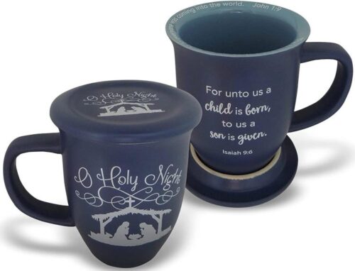785525307765 O Holy Night Mug And Coaster Set
