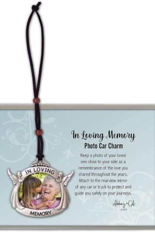 785525308762 In Loving Memory Photo Frame Car Charm