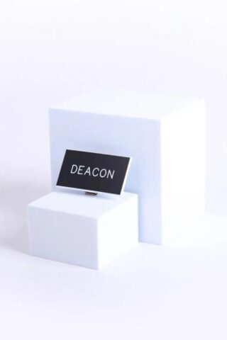 788200805228 Deacon Badge Clip Back