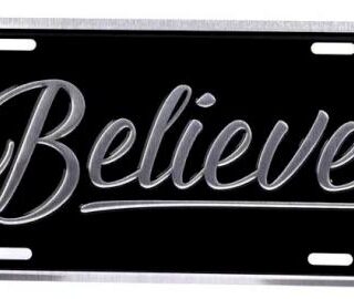 788200878482 Believe Auto Tag