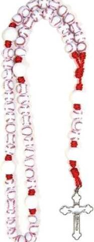 796745000152 Baseball Sports Bead Rosary