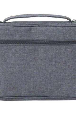 812839025952 Mens Solid Polyester Cross Zipper