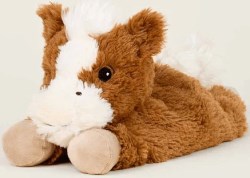 816018028598 Warmies Laying Down Horse