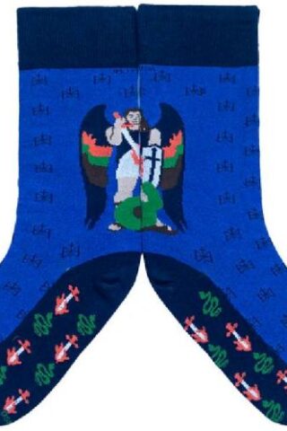850058559285 Saint Michael The Archangel Socks