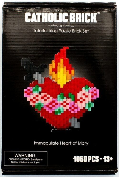 850060337420 Catholic Brick Set Immaculate Heart Of Mary