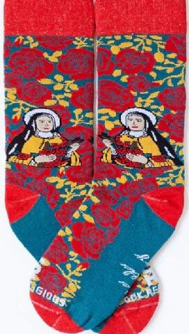 855524008038 Saint Therese Of Lisieux Socks