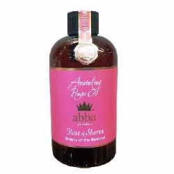 870595004185 Rose Of Sharon Amber Decanter