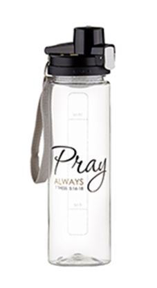 886083693731 Pray Always Water Bottle