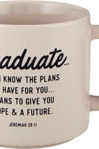 886083963193 Graduate For I Know The Plans I Have For You Jeremiah 29:11 Stoneware