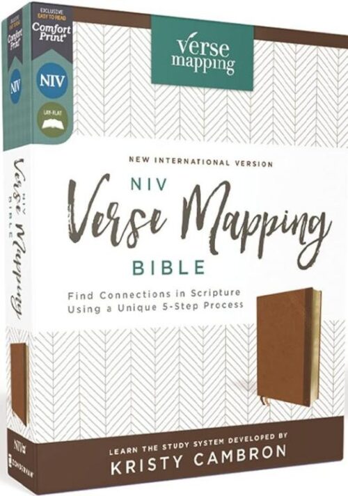 9780310454571 Verse Mapping Bible Comfort Print