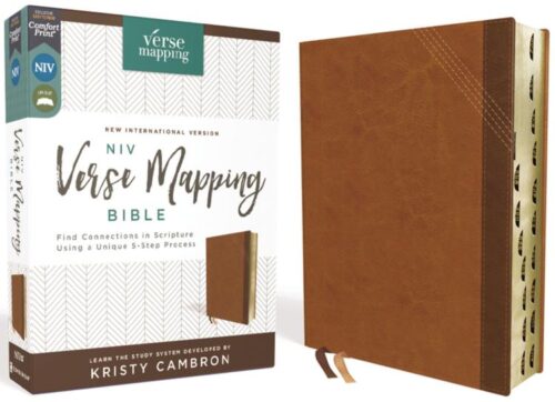 9780310454601 Verse Mapping Bible Comfort Print