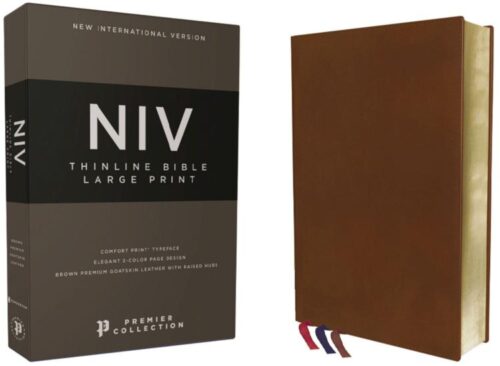 9780310458777 Thinline Bible Large Print Premier Collection Comfort Print