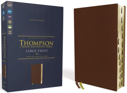 9780310459798 Thompson Chain Reference Bible Large Print Comfort Print
