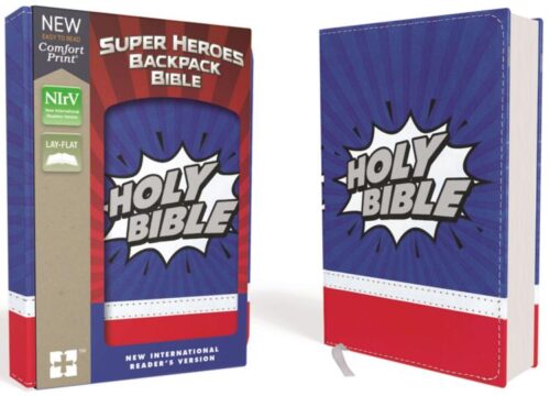 9780310761617 Super Heroes Backpack Bible Comfort Print