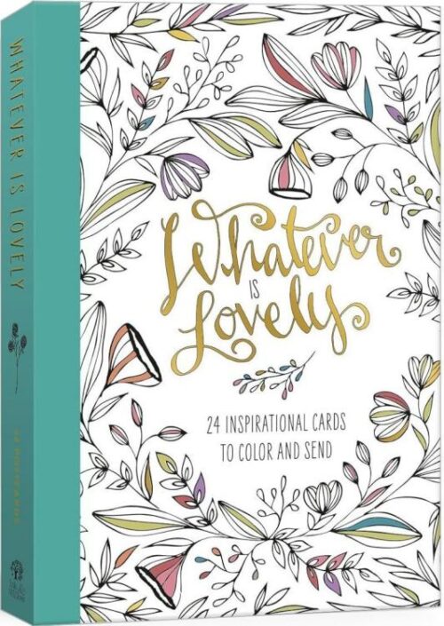 9780593192917 Whatever Is Lovely Postcard Book