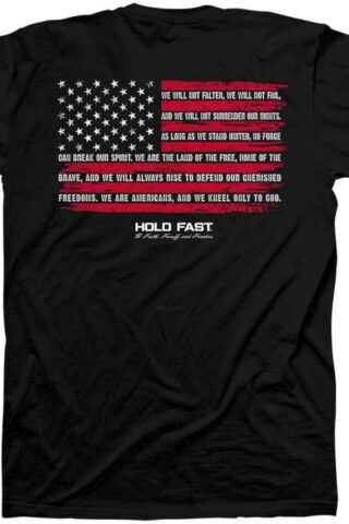 612978645161 Hold Fast We Will Not Falter (XL T-Shirt)