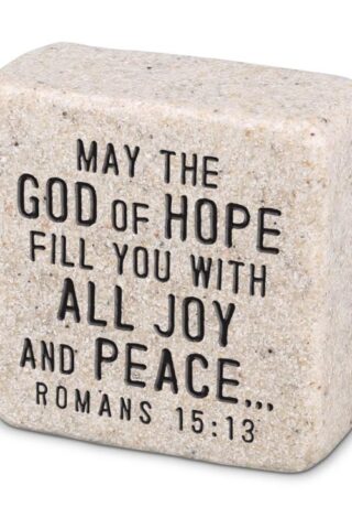 667665407010 Peace Scripture Stone