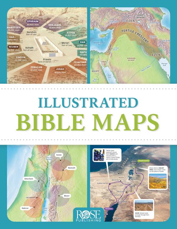 9798400502514 Illustrated Bible Maps