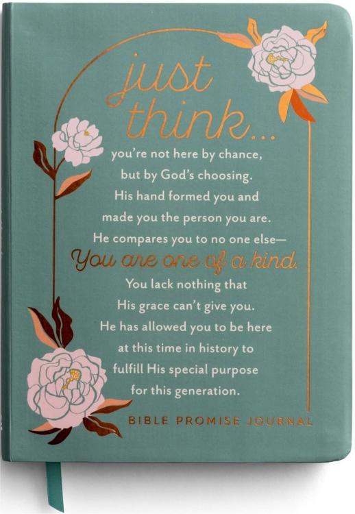 9798886029208 Just Think You Are One Of A Kind Bible Promise Journal