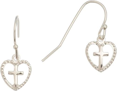 780932402867 Cross Heart Ear Sense (Earring)