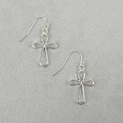 780932402935 Open Cross Dangle Ear Sense (Earring)