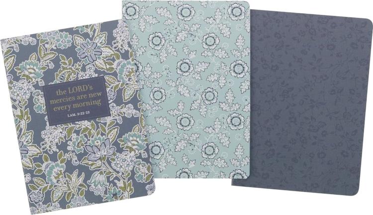 1220000326637 Morning Mercies Notebook Set Lamentations 3:22-23