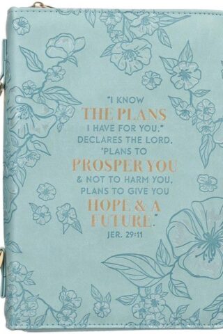 1220000139077 Faux Leather Fashion Bible Cover: I Know The Plans I Have for You - Jeremiah 29: