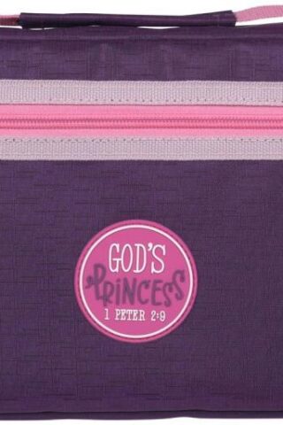 1220000324145 Fashion Nylon Bible Cover for Girls: God's Princess Inspirational Scripture for