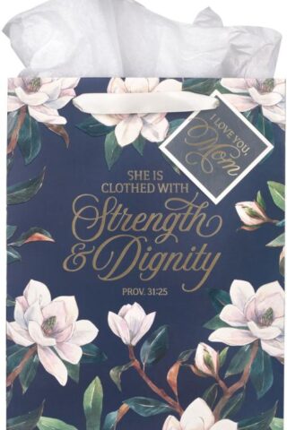 1220000325524 Large Portrait Inspirational Scripture Women's Gift Bag