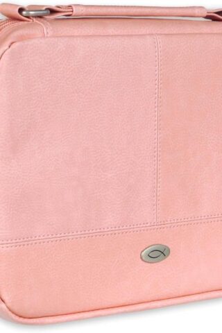 1220000721524 Inspirational Vegan Leather Two-fold Organizer Bible Cover for Women