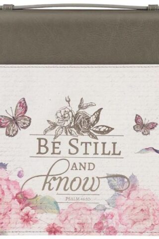 6006937149861 Women's Fashion Bible Cover Be Still And Know Psalm 46:10