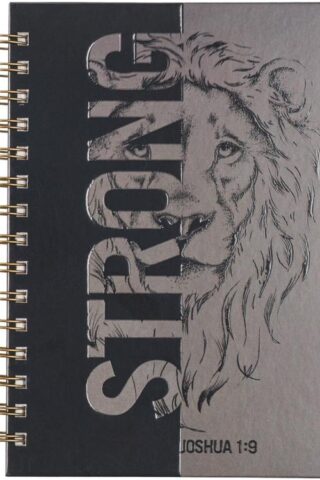 9781642727227 Journal w/Scripture Strong Lion Joshua 1:9